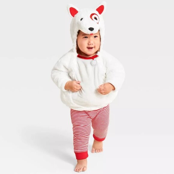 Baby HYDE and EEK! Plush Target BULLSEYE Dog Costume Size 0/6 Months Bubble NWT - Picture 1 of 3